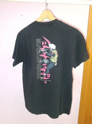 Camiseta Primitive Naruto Negra