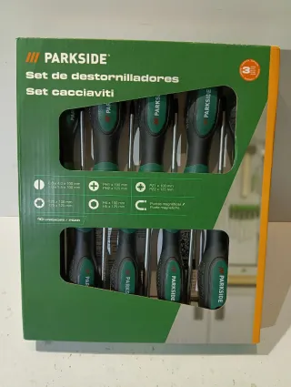 Set 10  Destornilladores PARKSIDE 