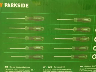 Set 10  Destornilladores PARKSIDE 