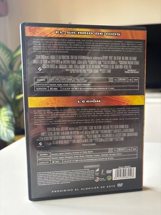 Pack 2 Películas DVD: El Sicario de Dios y Legión