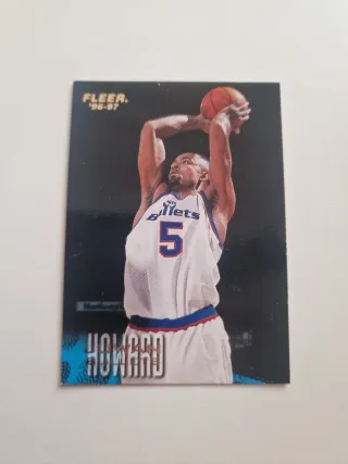Cromo NBA Fleer 96-97 Juwan Howard. Ballets.
