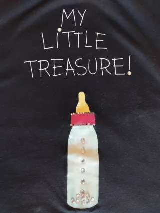 Camiseta premamá My Little Treasure Talla L