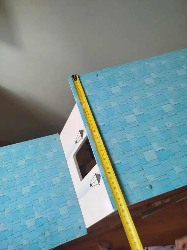 Casa de muñecas grande y comedor