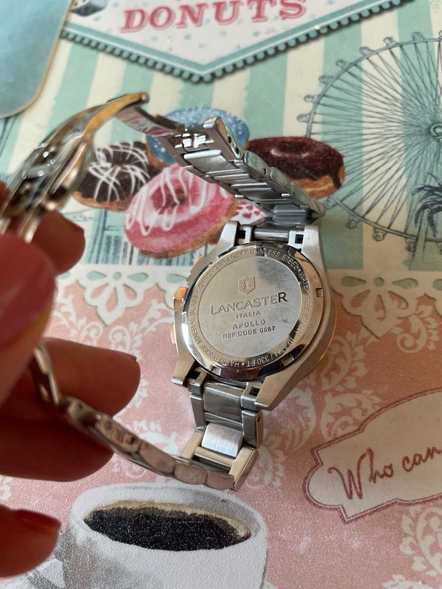 Reloj Lancaster Italia Apollo Mujer Oro y Plata