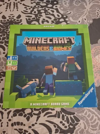 Minecraft Builders & Biomes Juego de Mesa