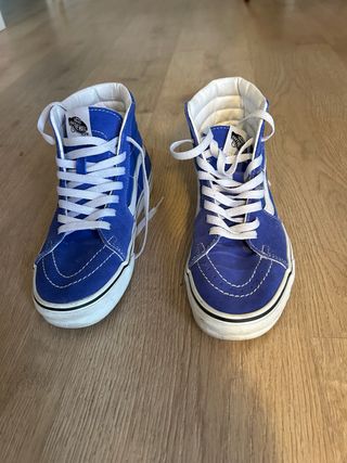 Zapatillas Vans SK 8 Hi Azules Talla 37