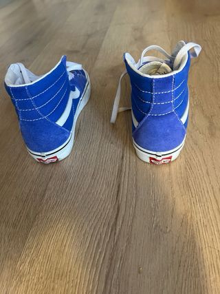 Zapatillas Vans SK 8 Hi Azules Talla 37