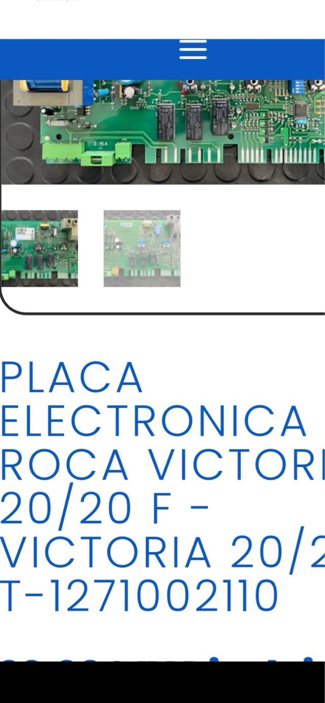 Placa Electrónica Caldera Roca 20/20 F