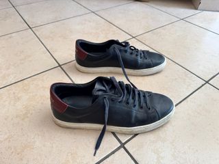 Sneakers Burberry Nere e Rosse