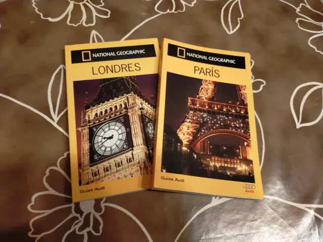 Guías de viaje National Geografic París y Londres