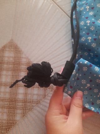 Sacca Invicta con disegno viso