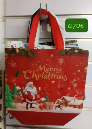 Bolsas de regalo navideñas
