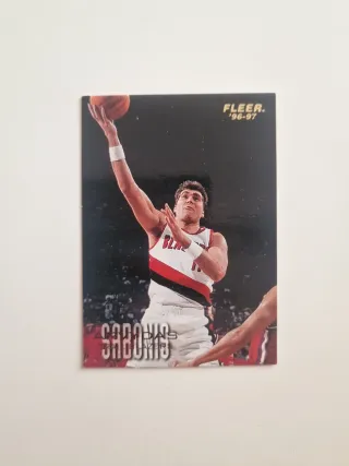 Cromo NBA Fleer 96-97 Sabonis