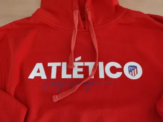 Sudadera Oficial Atlético de Madrid Roja