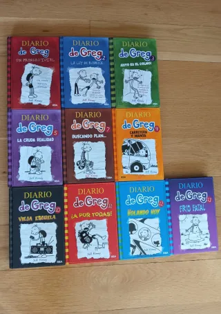 Pack de libros Diario de Greg 