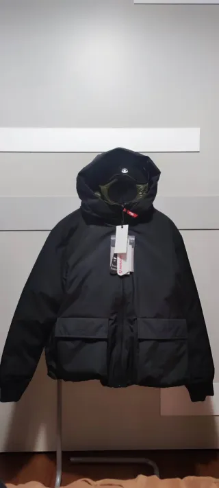 Giacca imbottita donna bicolore