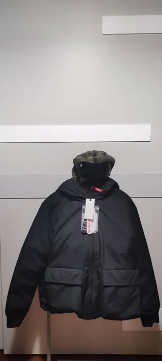 Giacca imbottita donna bicolore