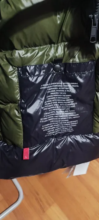 Giacca imbottita donna bicolore