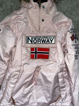 Abrigo Geographical Norway Rosa Talla M