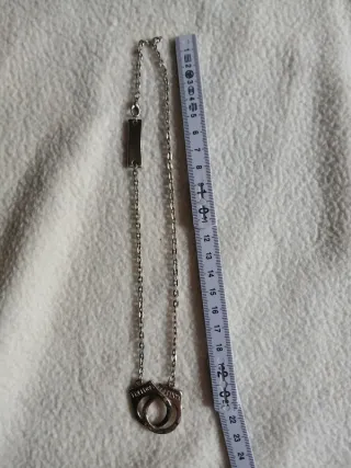 Collana con ciondolo Freedom argento