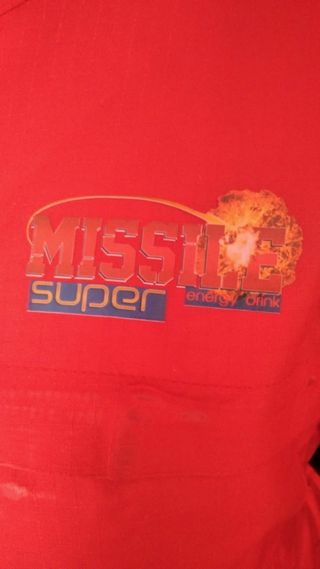 Cazadora Missile Energy Drink Roja