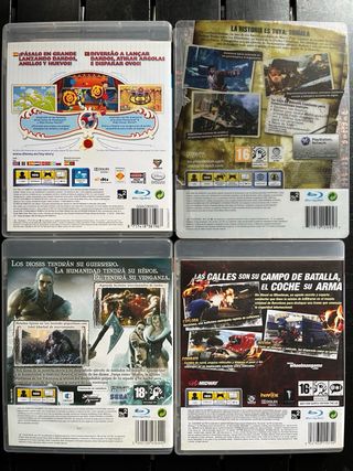 Juegos PS3 10€/unidad