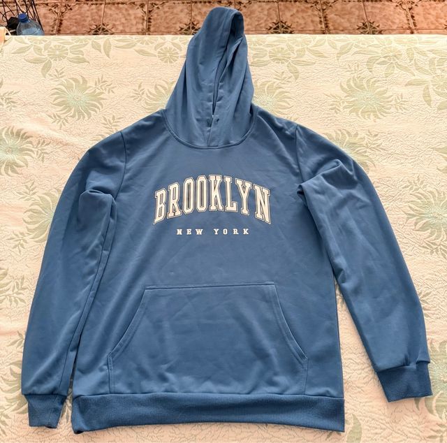 Sudadera Brooklyn New York Azul