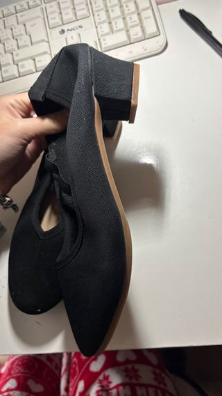 Zapatos Jazz Fusión Negros Sin Estrenar