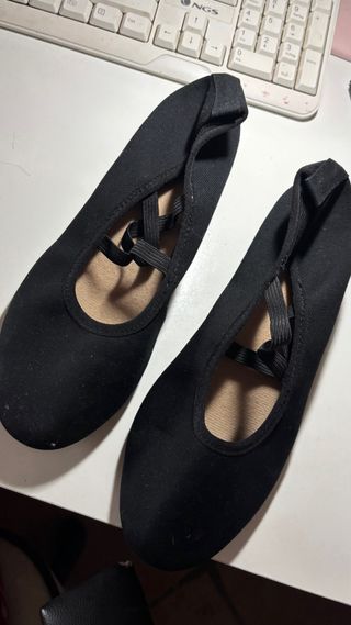 Zapatos Jazz Fusión Negros Sin Estrenar