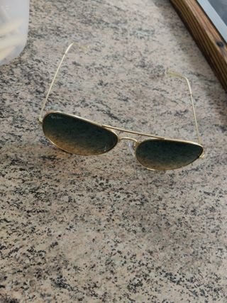 Gafas de sol Ray-Ban Aviator doradas