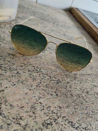Gafas de sol Ray-Ban Aviator doradas