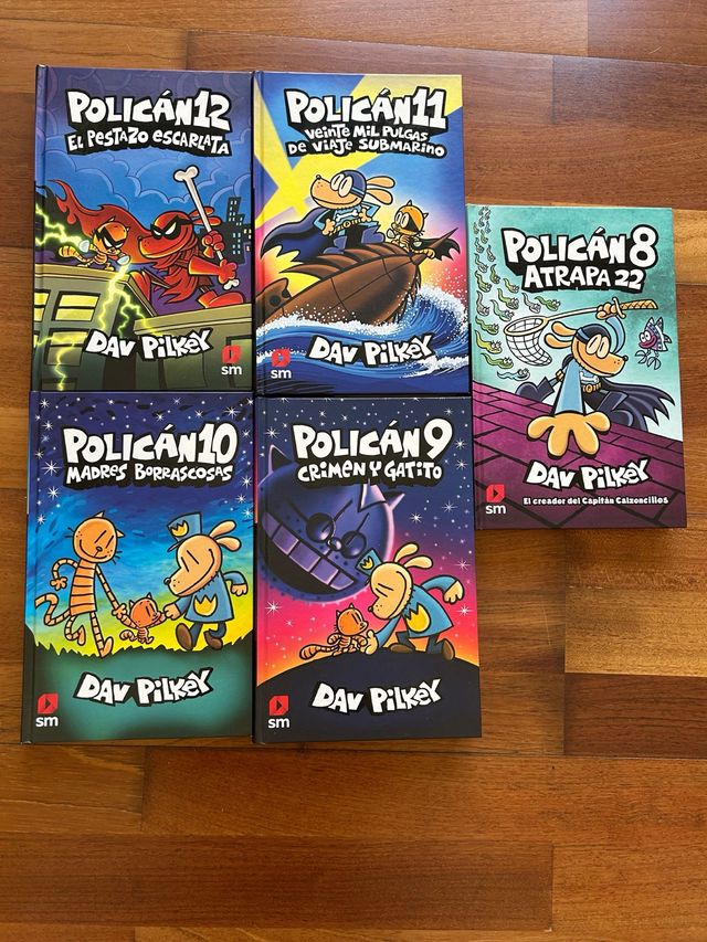 5 libros de Chikigato y Polican (Solo Tenerife)