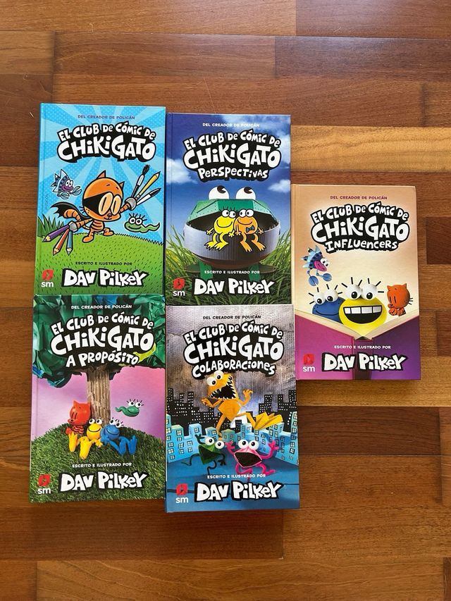 5 libros de Chikigato y Polican (Solo Tenerife)