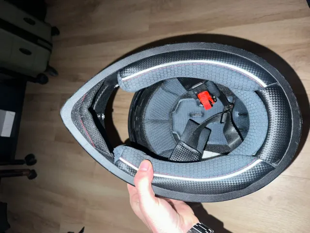 Casco de moto carbono Talla L