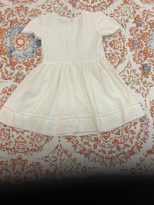 Vestido blanco niña Tommy Hilfiger
