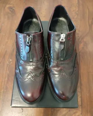 Cult, francesine donna zip  taglia 40