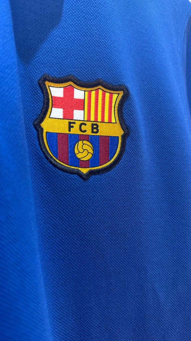 Polo Nike FC Barcelona Azul Dri-FIT Talla M