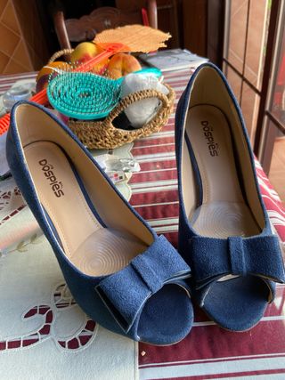 Zapatos de tacón Dospies azules