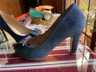Zapatos de tacón Dospies azules