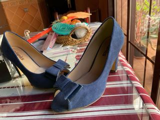 Zapatos de tacón Dospies azules
