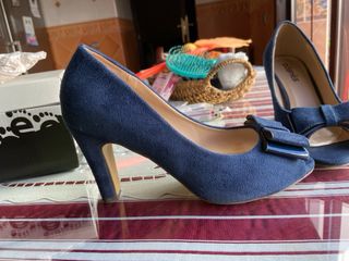 Zapatos de tacón Dospies azules