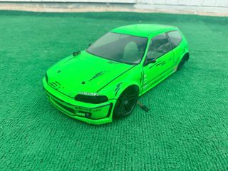 Carrocería Honda Civic 1/10 Flúor Drift