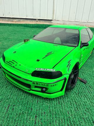 Carrocería Honda Civic 1/10 Flúor Drift