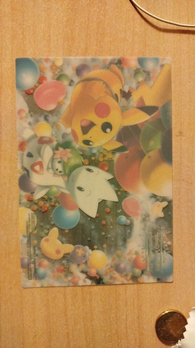 Album e Cartolina Carte Pokémon 20th Anniversary