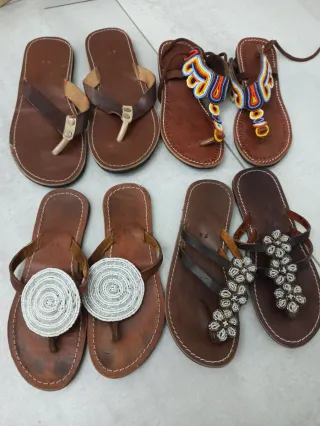 Lotto sandali Masai Kenya donna+uomo