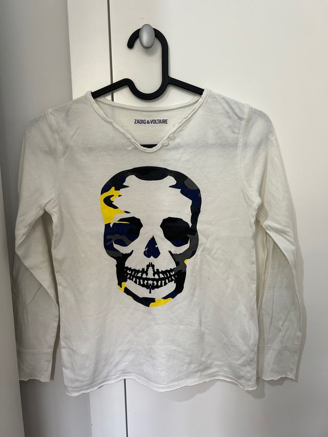 Camiseta Zadig & Voltaire manga larga niña