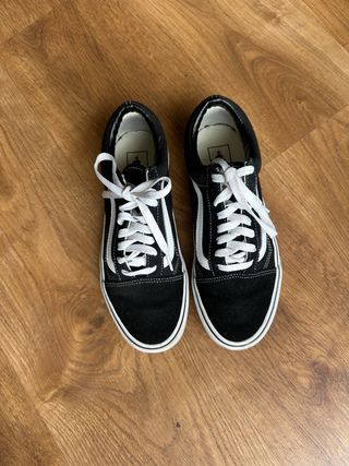 Deportivas Vans Old Skool Negras T.39
