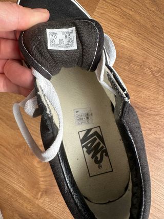 Deportivas Vans Old Skool Negras T.39
