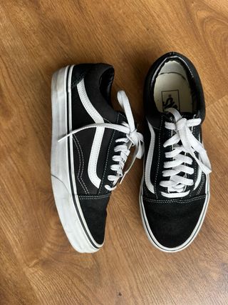 Deportivas Vans Old Skool Negras T.39
