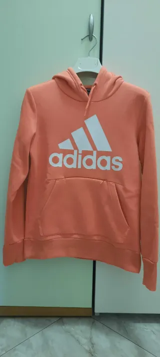 Felpa Adidas salmone con Logo